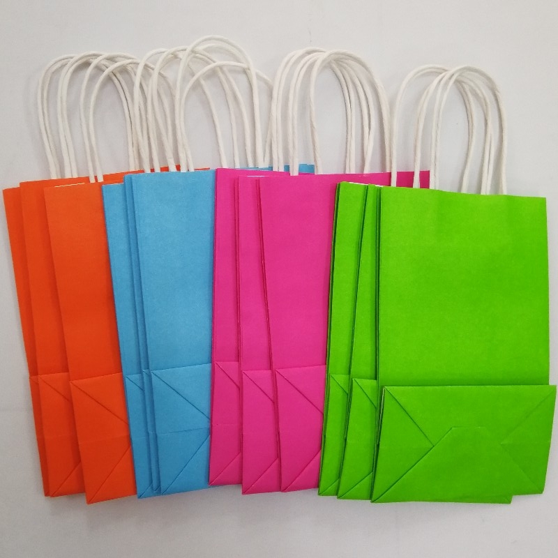 Túi tẩy dụng cụ Eco Recycle bag Cất chấp thực phẩm Thức ăn đóng gói giấy nâu với xúc xích