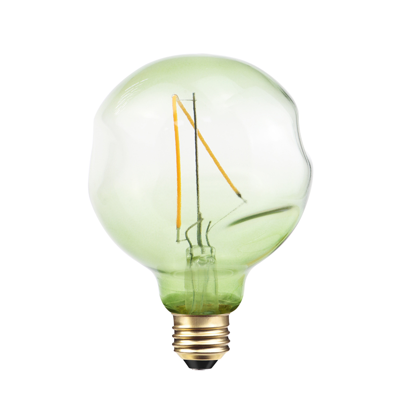 G125 L Màu hồng trắng, uh, bóng đèn pha sáng từ sợi mềm mềm