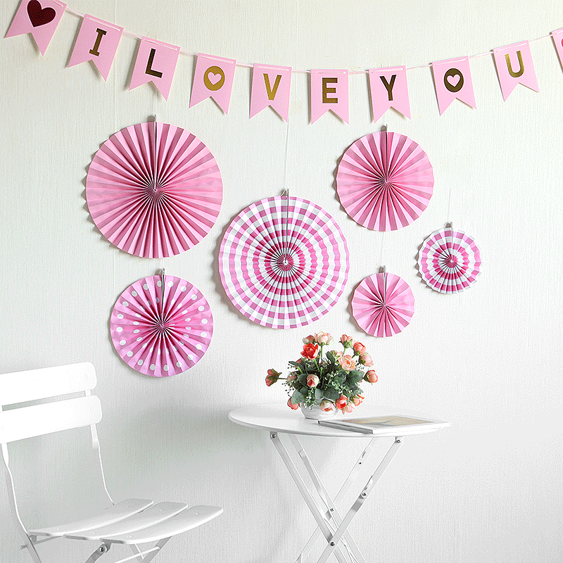 Bộ trang trí trang trí Tiệc sinh nhật vui vẻ cờ bạc và Phoobooth