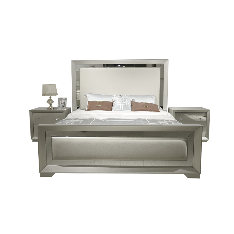 Nội thất phòng ngủ kính hiện đại