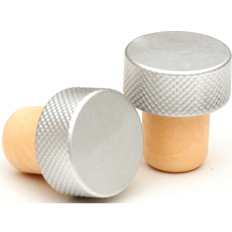 nút chai rượu chứa đựng rượu vang đóng gói nhôm