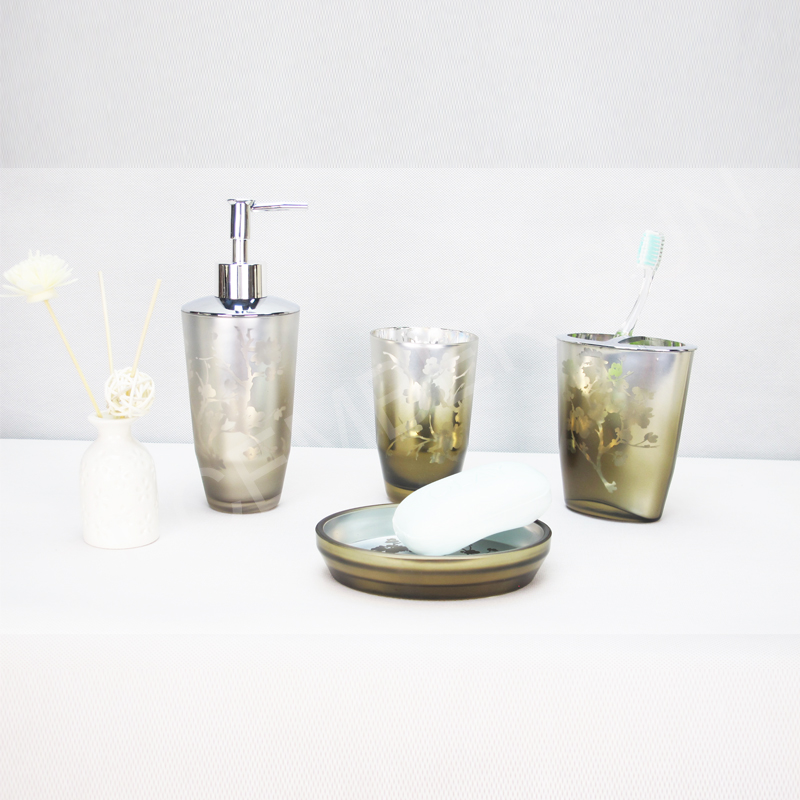 Bộ phụ kiện phòng tắm kính 4 chiếc