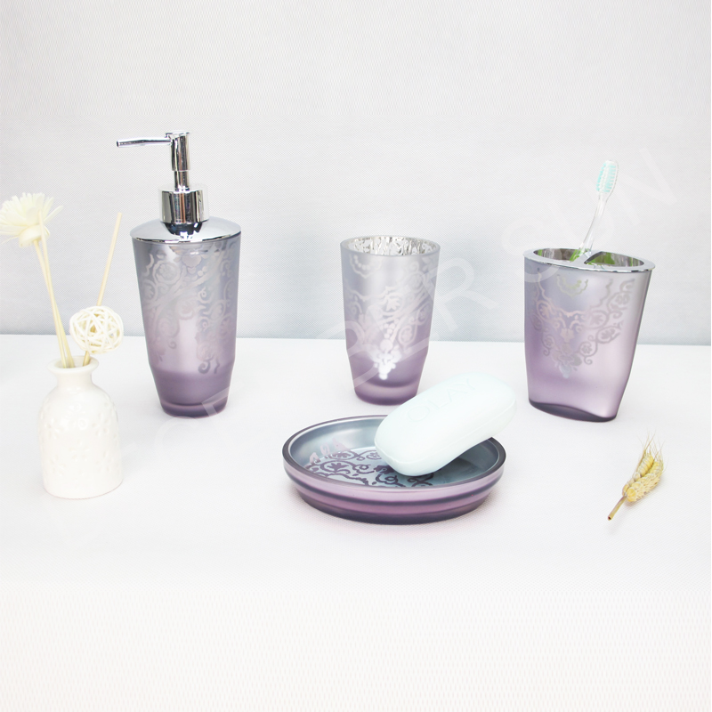 Bộ phụ kiện phòng tắm kính 4 chiếc