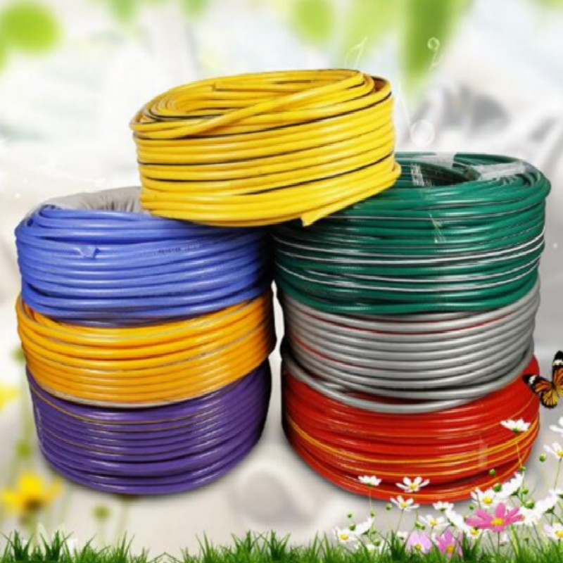 nóng bán đầy màu sắc linh hoạt sợi bện nhựa gia cố nhựa PVC vườn nước