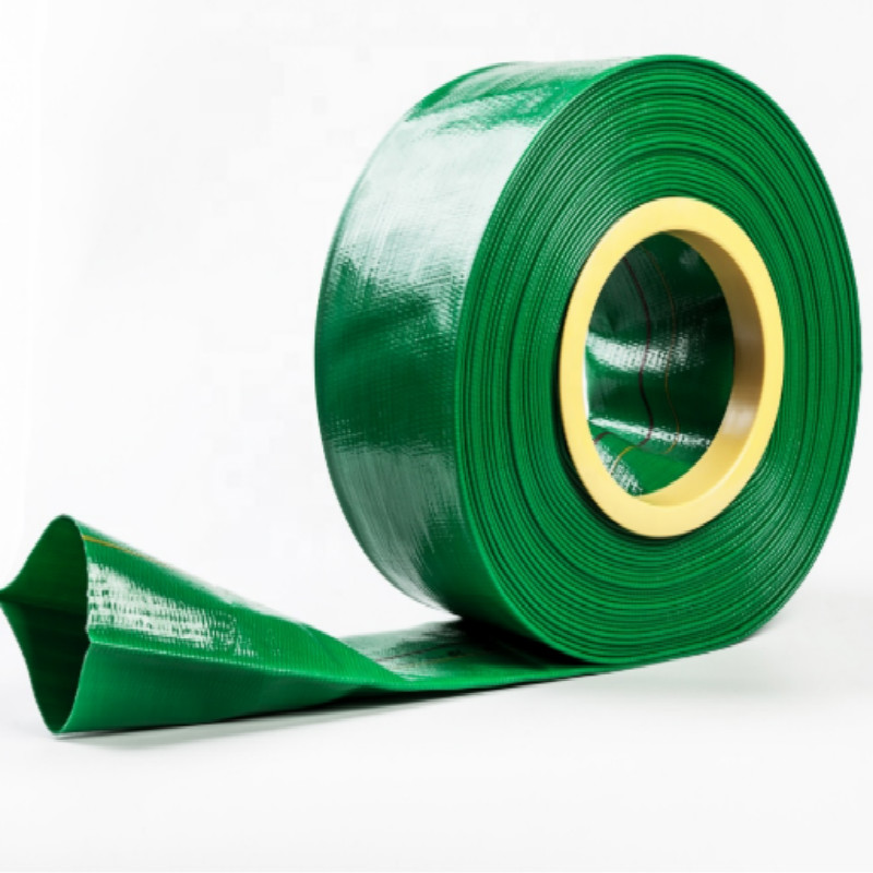 Nông nghiệp đầy màu sắc tưới tiêu 1-inch PVC layflat vòi bơm nước vòi