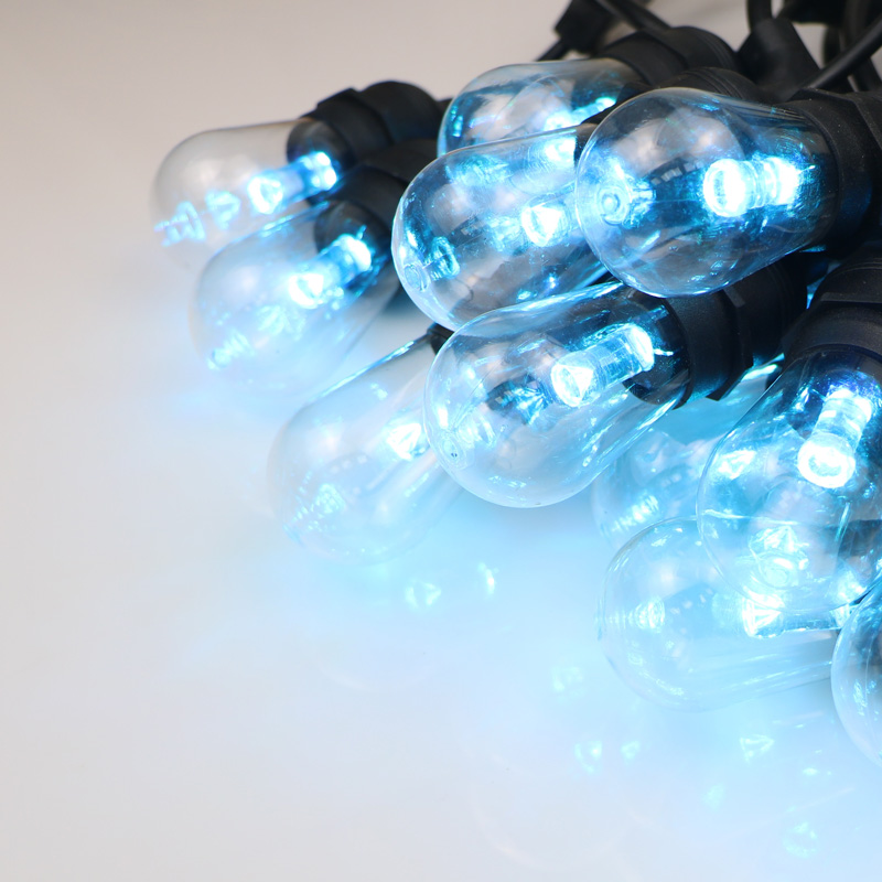 Bóng đèn dây ngoài trời màu trắng ấm áp để chọn đèn trang trí Giáng sinh