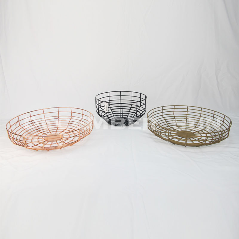 Giỏ trái cây tròn