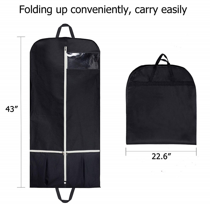 SGW11 Cửa sổ rõ ràng Đàn ông Phụ nữ Phù hợp với Bụi Che Túi Không dệt Túi có Túi Giày Lưới