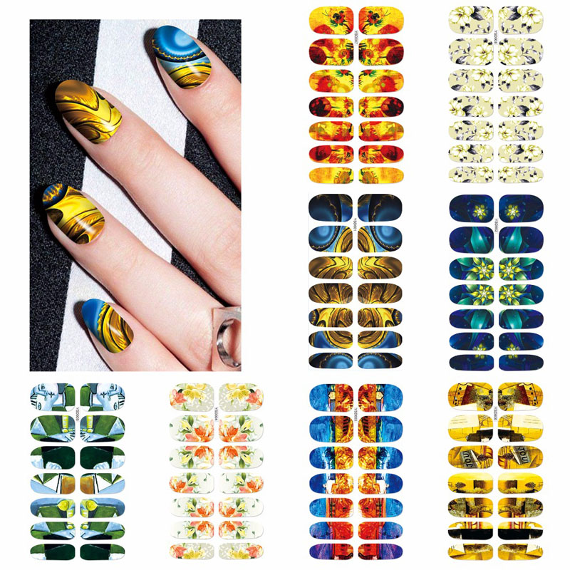 nhãn dán móng tay