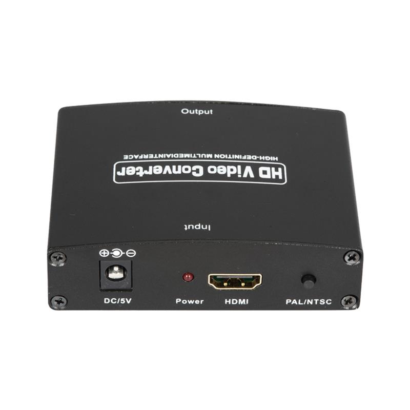 HDMI TO AV + Bộ chuyển đổi âm thanh kỹ thuật số Tự động mở rộng 1080P