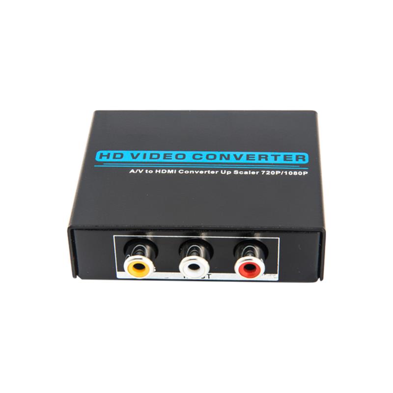 AV \/ CVBS TO HDMI + AUDIO Converter (Up Scaler 720P \/ 1080P)