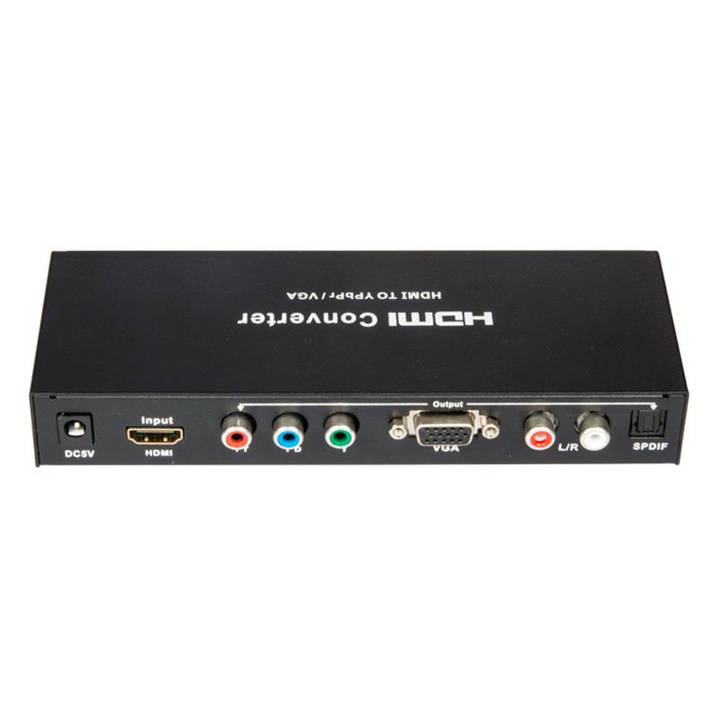 Bộ chuyển đổi HDMI TO YPbPr \/ VGA + SPDIF 1080P