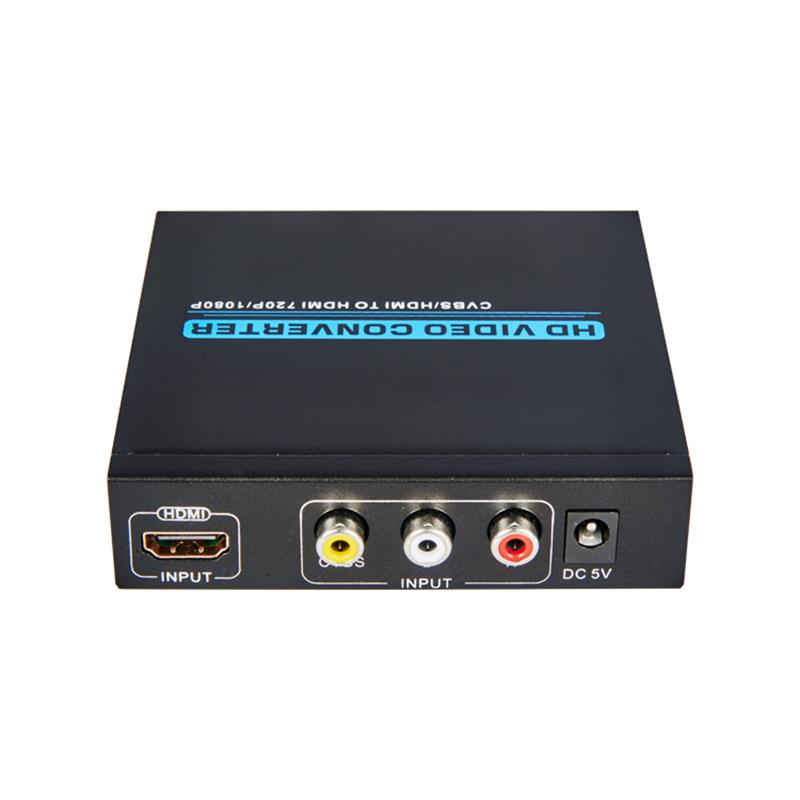 AV \/ CVBS + HDMI TO HDMI CHUYỂN ĐỔI SCALER (720P \/ 1080P)