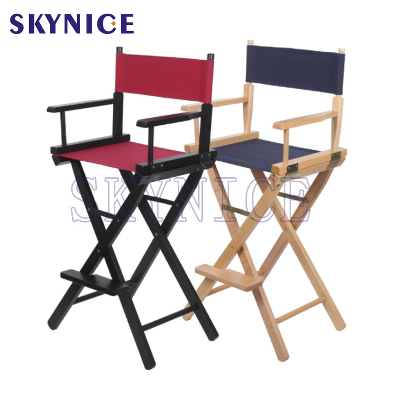 Nhà máy tùy chỉnh ghế giám đốc gấp bằng gỗ với tay vịn