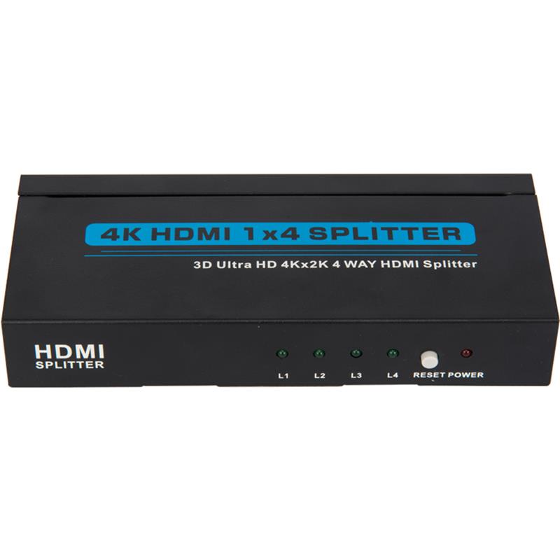 4K 4 cổng HDMI 1x4 Splitter Hỗ trợ 3D Ultra HD 4Kx2K \/ 30Hz