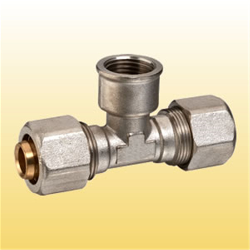 Phụ kiện đường ống nữ Tee 25 mm pex-al-pex