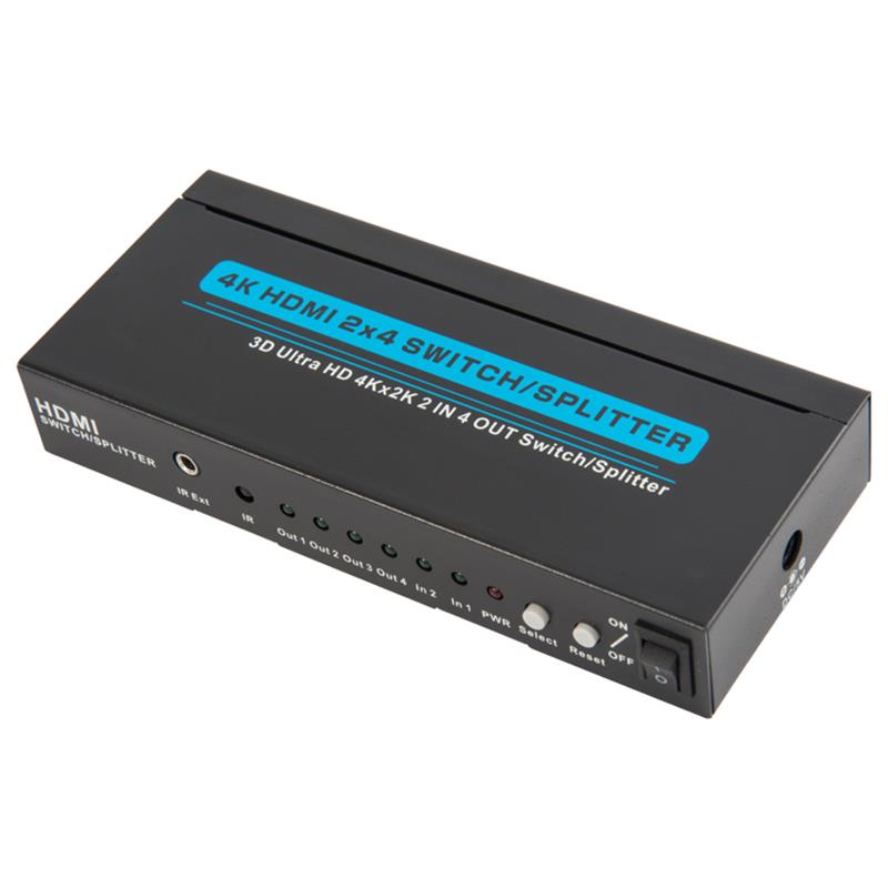 Bộ chuyển đổi / bộ chia tín hiệu HDMI 4K / 30Hz hỗ trợ 3D Ultra HD 4Kx2K / 30Hz