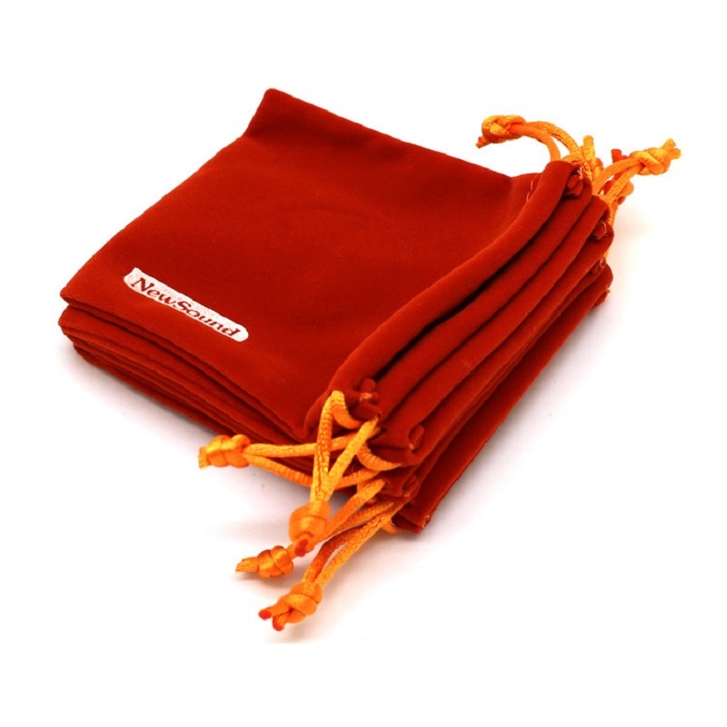 SGS44 Khuyến mại Tai nghe nhỏ Sunglass Pen Điện thoại Đồng hồ Túi bụi sang trọng Tùy chỉnh Organza Velvet Trang sức Túi dây rút Túi