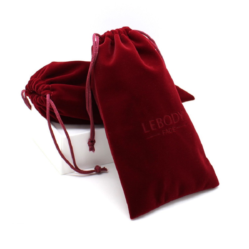 SGS45 Mini perfume Small bag Velvet Dragtring Jewelary Bags Cosmetic makeup Gift bag sỉ nhục