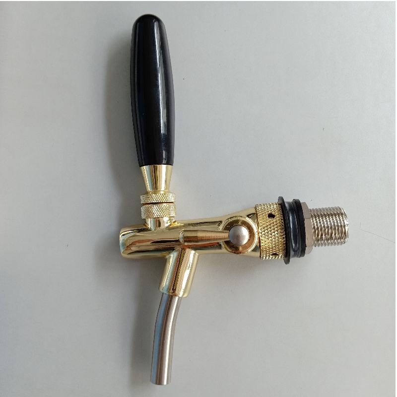 Vòi bia điều chỉnh lưu lượng Chrome