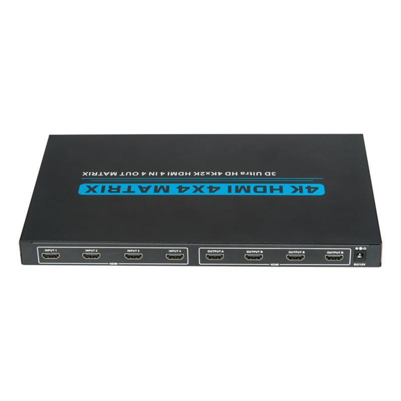 Ma trận HDMI 4x4 4K.4 \/ 30Hz có hỗ trợ EDID 3D Ultra HD 4Kx2K