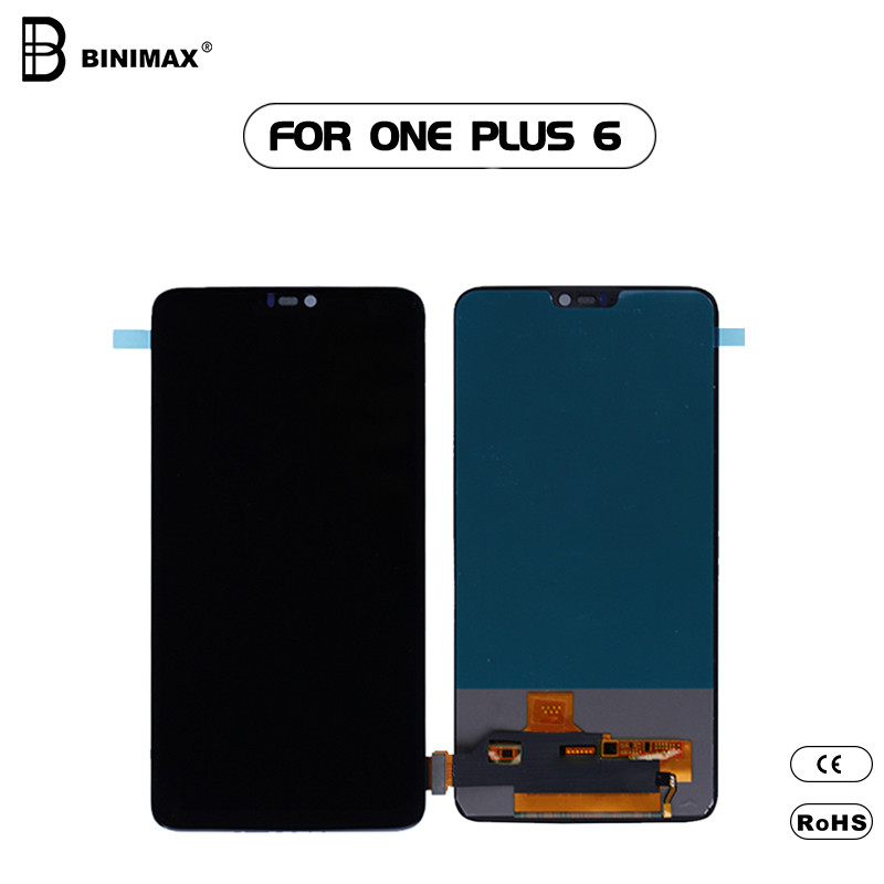Mô-đun màn hình SmartPhone LCD hiển thị BINIMAX cho điện thoại di động ONE PLUS 6