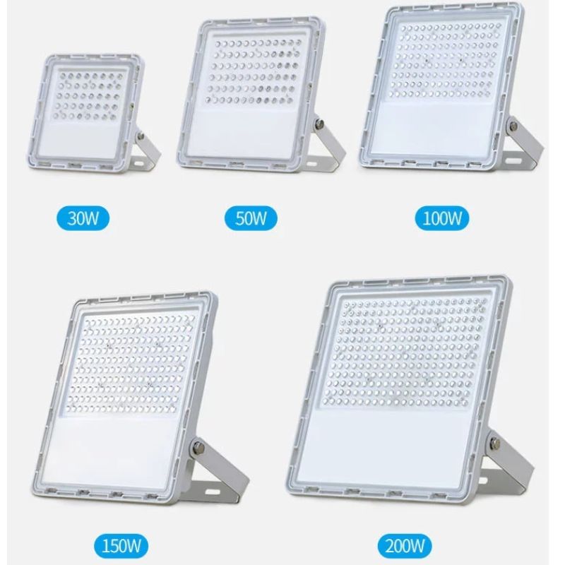 Độ truyền qua cao ip67 ngoài trời không thấm nước 30 50 100 150 200 watt led lũ