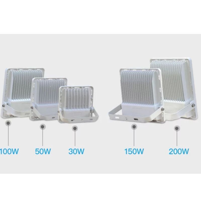 Độ truyền qua cao ip67 ngoài trời không thấm nước 30 50 100 150 200 watt led lũ