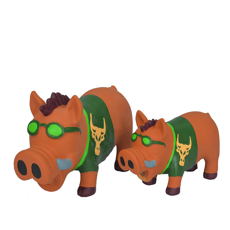 Nhà máy cao su pet squeaky đồ chơi con chó nhai đồ chơi