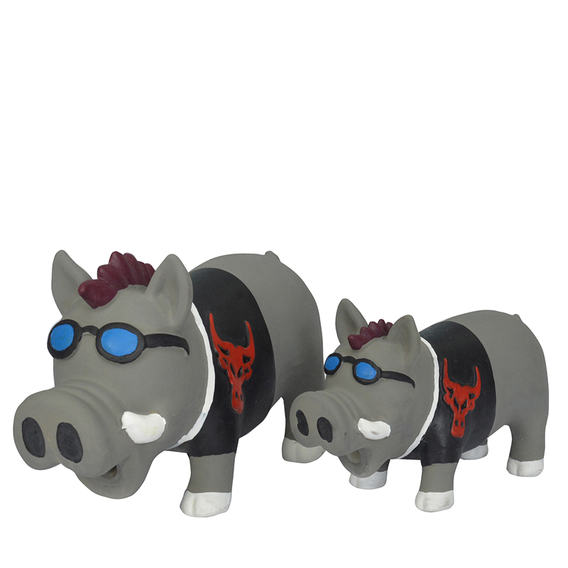 Nhà máy cao su pet squeaky đồ chơi con chó nhai đồ chơi