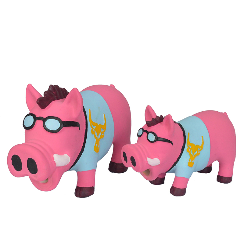 Nhà máy cao su pet squeaky đồ chơi con chó nhai đồ chơi