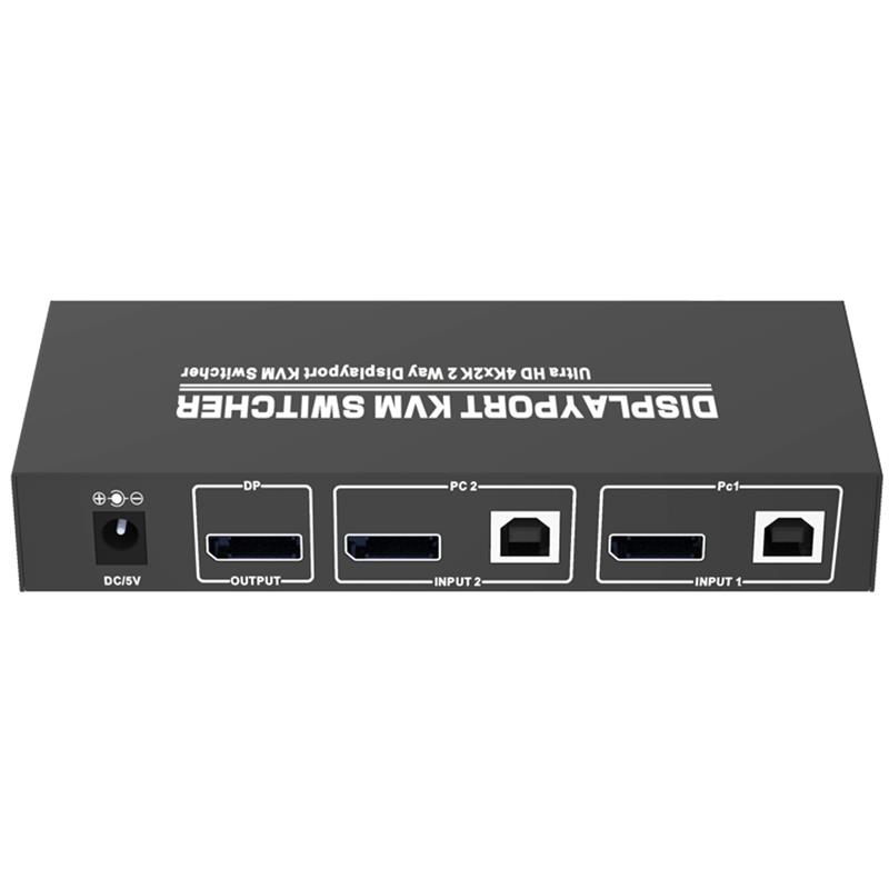 Bộ chuyển đổi Displayport KVM 2x1 Hỗ trợ 3D Ultra HD 4Kx2K @ 60Hz
