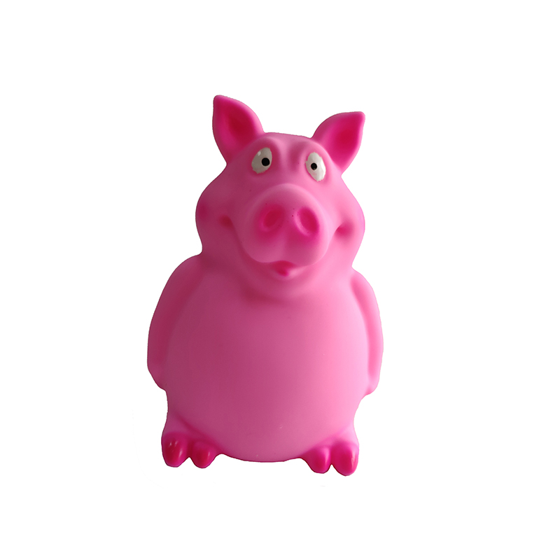 Thiết kế mới vật nuôi silicon đồ chơi nồi bụng chó với squeaker để nhai