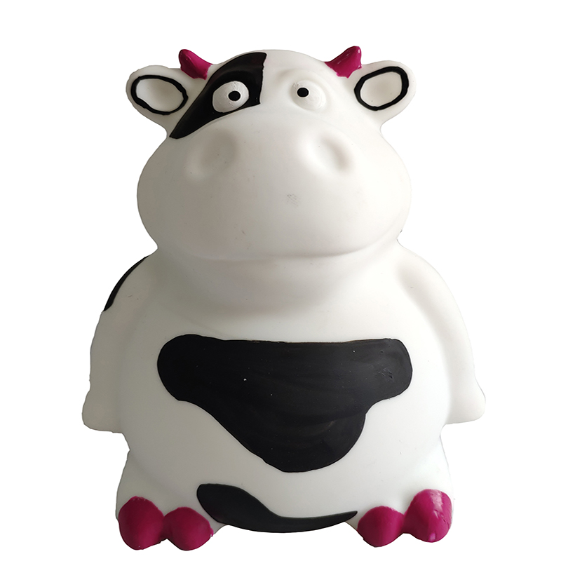 Thiết kế mới silicone squeaky dog ​​toy pot bụng pet nhai đồ chơi