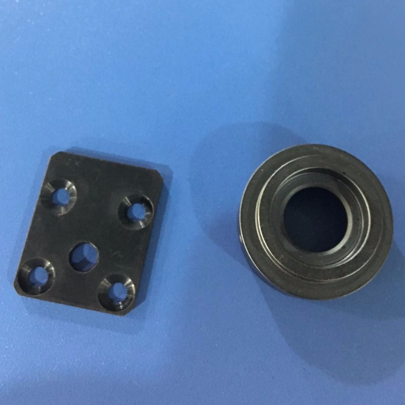 Bộ phận cao chính xác/CNC Xạing/CNC xẻ đường/Brass/mặt đất màu đen