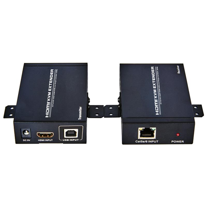 HDMI KVM Extender 60m trên Single cat5e \/ 6 Hỗ trợ Full HD 1080P