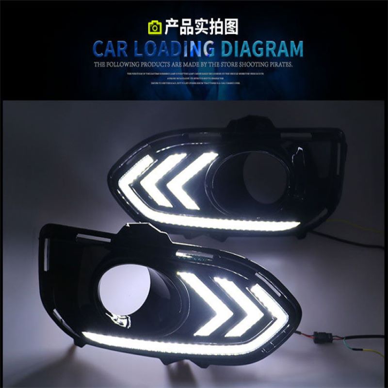 Ánh sáng chạy ngày cho Honda Fit/Jazz thẩm 8, đèn sương mù Honda Fit/Jazz 200R