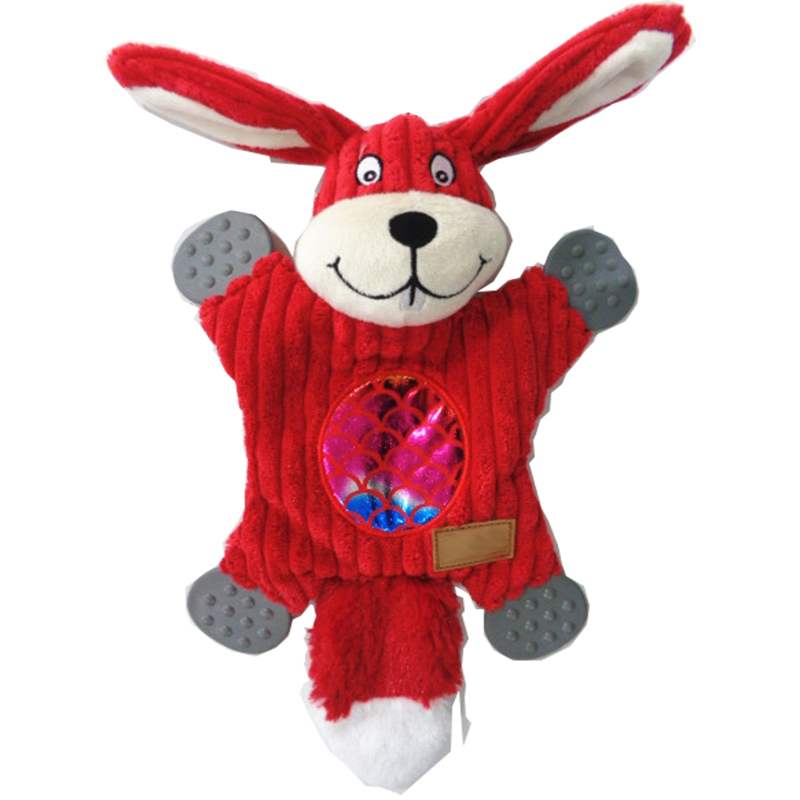 Món đồ chơi thú cưng thú cưng với chút chít để nhai