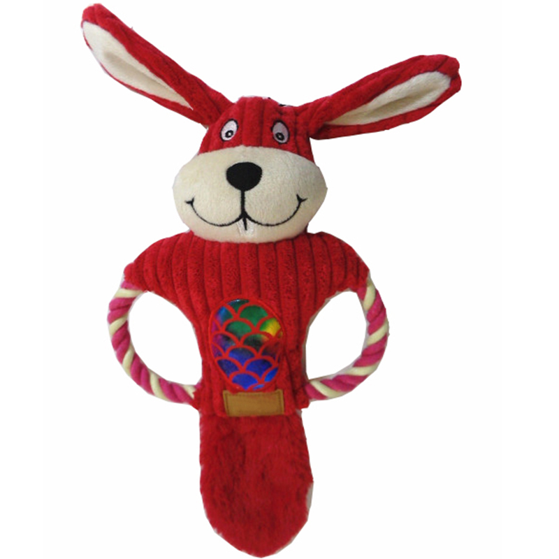 Sinh thái thân thiện với chó nhai đồ chơi thú cưng sang trọng với squeaker