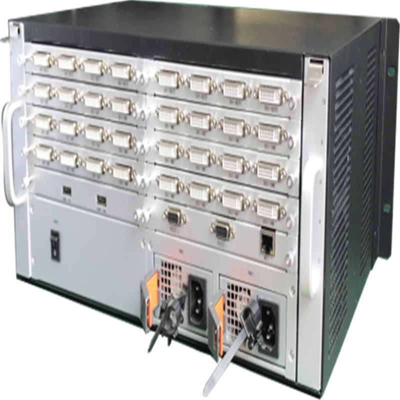 bộ điều khiển xử lý video wall với đầu vào HDMI, DVI, DP, VGA, BNC và đầu ra DP, HDMI và DVI cho phòng họp, trung tâm chỉ huy, trung tâm mua sắm
