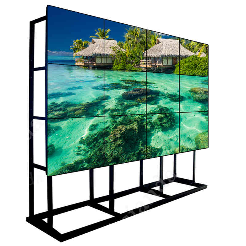 Màn hình 55 inch 3,5 mm 700 inch Màn hình màn hình LCD LCD màn hình LCD với bảng điều khiển LG cho Trung tâm chỉ huy, Trung tâm mua sắm, phòng điều khiển Chuỗi cửa hàng