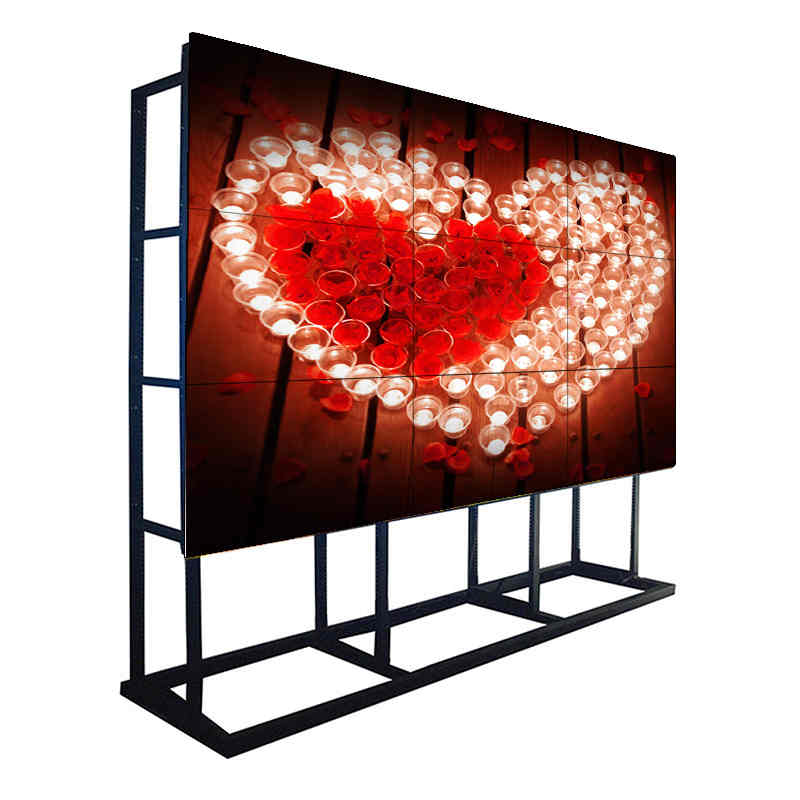 Màn hình 55 inch 3,5 mm 700 inch Màn hình màn hình LCD LCD màn hình LCD với bảng điều khiển LG cho Trung tâm chỉ huy, Trung tâm mua sắm, phòng điều khiển Chuỗi cửa hàng