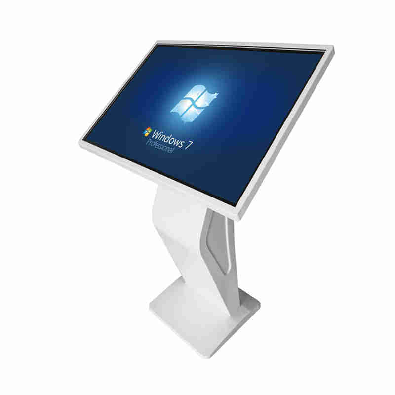 Kiosk màn hình cảm ứng kỹ thuật số K-Type 55 inch 1080P K-Type cho ngân hàng, nhà ga, ki-ốt thông tin sân bay, trung tâm mua sắm.