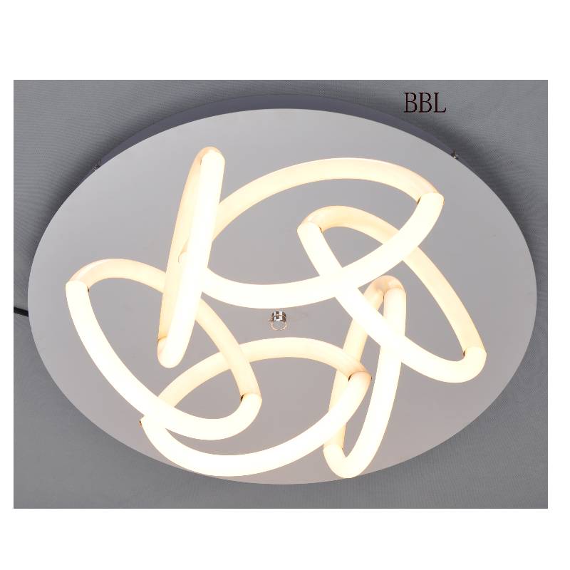 Đèn trần LED với ống acrylic hồ quang