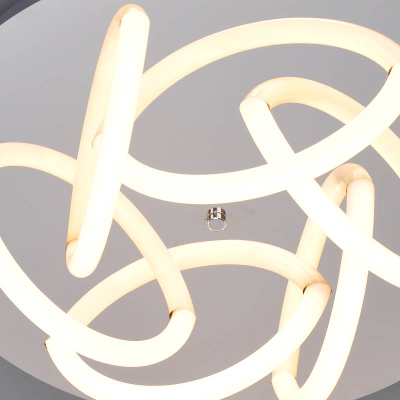 Đèn trần LED với ống acrylic hồ quang
