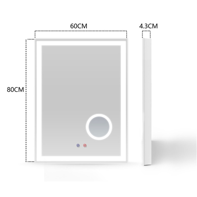 Đồ trang trí nhà vệ sinh gương mặt giả với gương giả giả làm nền với gương kính lúp 5X