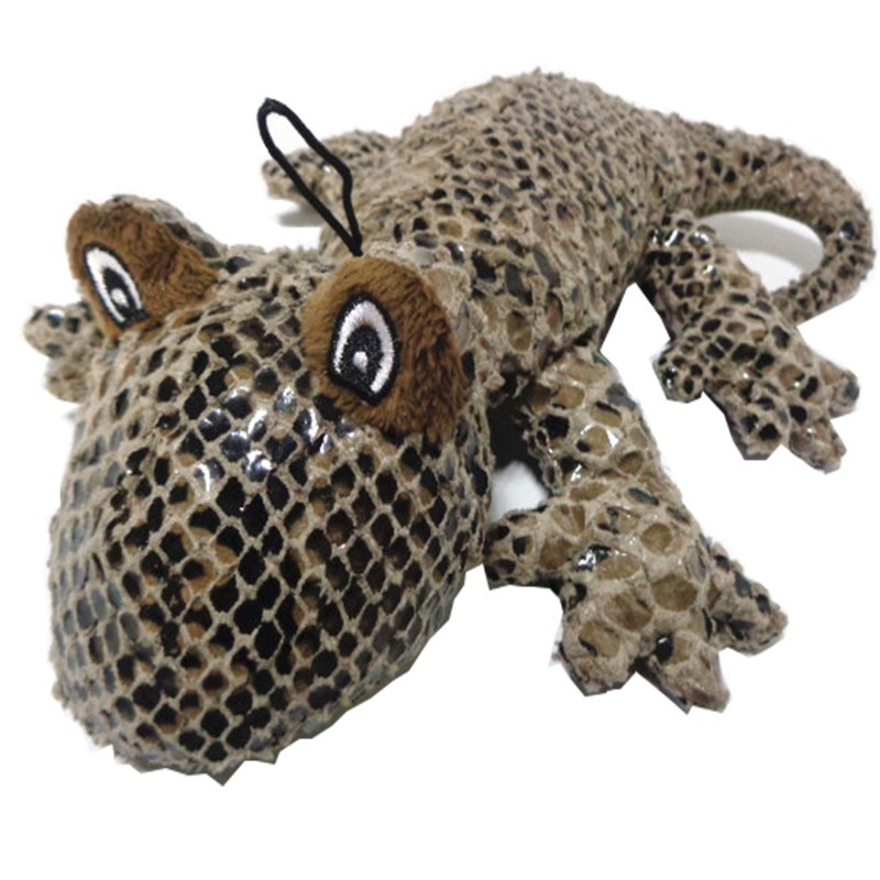 Chó nhai đồ chơi gấu bông cho vui