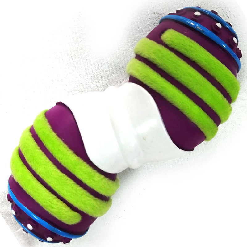 Chó PVC nhai đồ chơi nhai vinyl đồ chơi thú cưng với squeaker để nhai