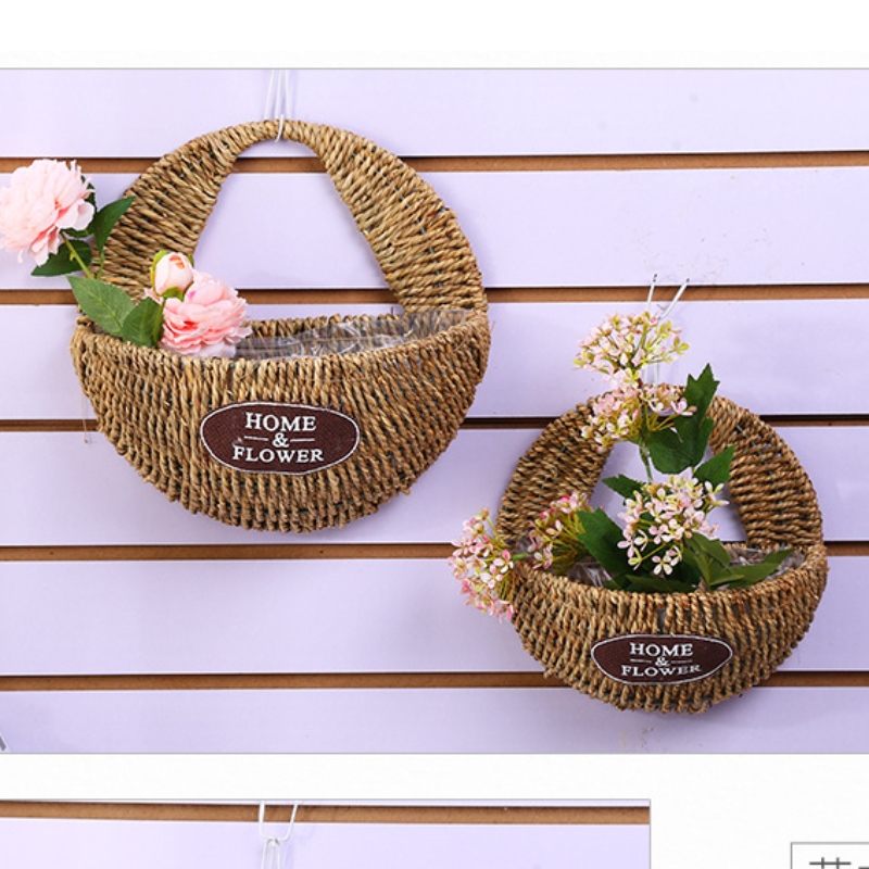 Giỏ hoa handmade