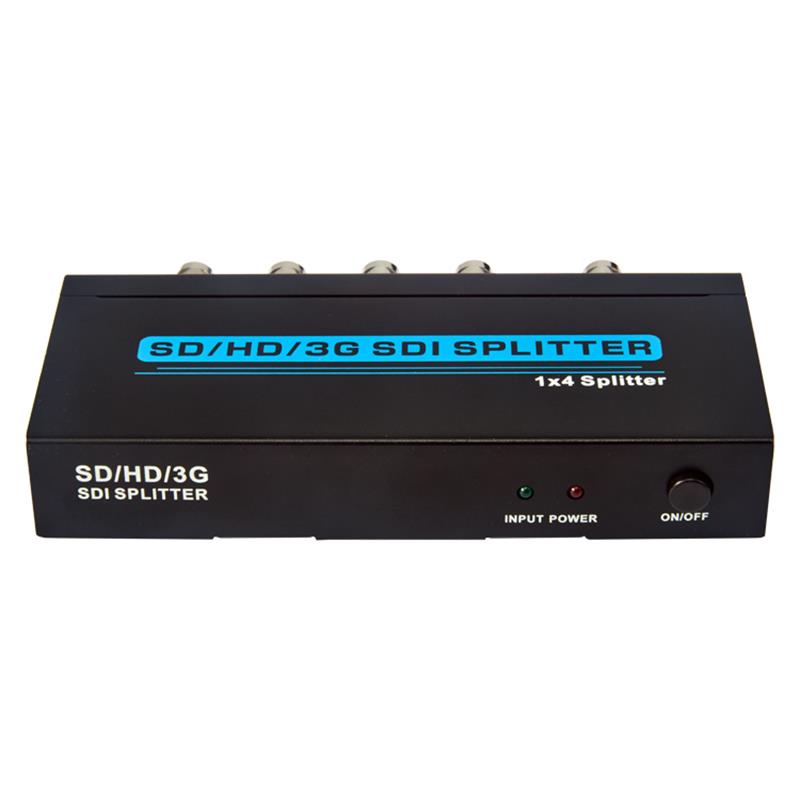 SD \/ HD \/ 3G SDI 1x4 SPLITTER Hỗ trợ 1080P